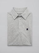 Polo Gris Manga Corta Soft Hombre