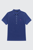 Polo Classic Azul Índigo Mujer