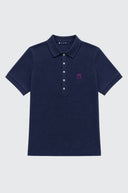 Polo Classic Azul Marino Mujer