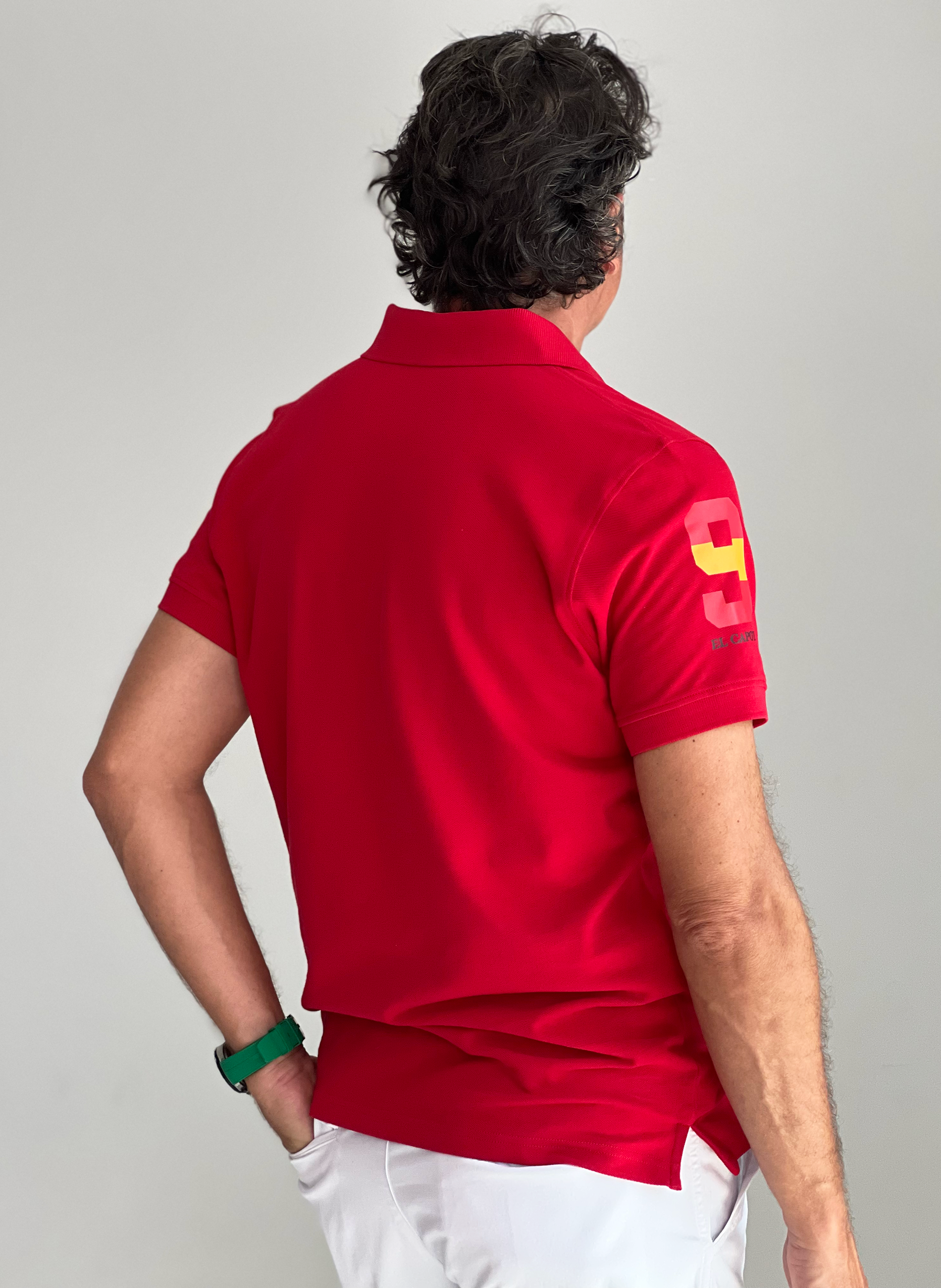 Red Polo Man Spain