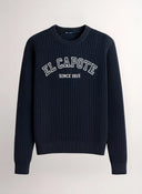 Jersey Azul Marino Oversize Mujer