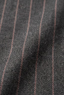 Pantalón Gris Espiga Rayas Mujer