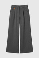 Pantalón Palazzo Gris Marengo Mujer
