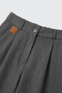 Pantalón Palazzo Gris Marengo Mujer