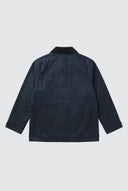 Parka Encerada Azul Mujer