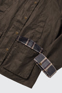 Parka Encerada Marrón Mujer