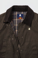 Parka Encerada Marrón Mujer