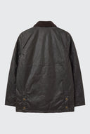 Parka Encerada Verde Oscuro Hombre