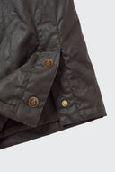 Parka Encerada Verde Oscuro Hombre