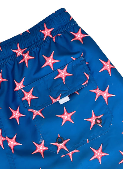 Men's Blue Starfish Swimsuit