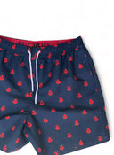 Bañador Azul Capotes Rojos