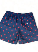 Bañador Azul Capotes Rojos