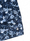 Bañador Estampado Flores Azules Hombre