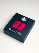 Fuchsia Hat and Gloves Pack for Women