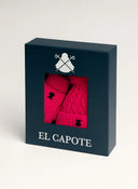 Pack de Gorro Y Guantes Fucsia Mujer