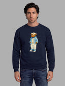 Sudadera Azul Marino Personalizable Hombre