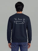 Sudadera Azul Marino Personalizable Hombre