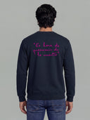 Sudadera Azul Marino Personalizable Hombre