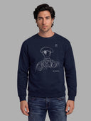 Sudadera Azul Marino Personalizable Hombre