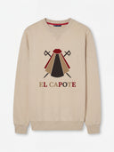 Sudadera Color Turrón El Capote Hombre