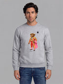 Sudadera Gris Personalizable Hombre