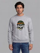 Sudadera Gris Personalizable Hombre