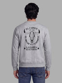 Sudadera Gris Personalizable Hombre