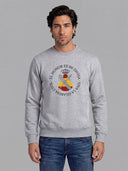 Sudadera Gris Personalizable Hombre