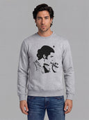 Sudadera Gris Personalizable Hombre