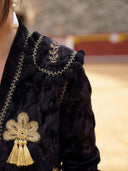 Chaquetilla Torera Azabache y Oro