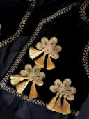 Chaquetilla Torera Azabache y Oro