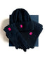 Pack de Gorro, Guantes y Bufanda Azul Marino Hombre