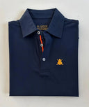 Polo Azul España Tejido Técnico Hombre