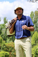 Polo Técnico Azul "Capote Golf" Hombre