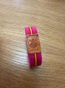 PULSERA ELASTICA CINTA ROSA CAPOTE MUJER