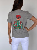Camiseta Gris Personalizable Torero Espaldas Color Mujer