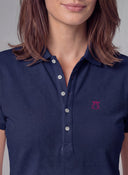 Polo Classic Azul Marino Mujer