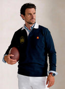 Polo Rugby Azul España Hombre Personalizar