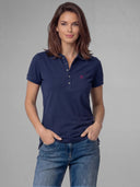 Polo Classic Azul Marino Mujer