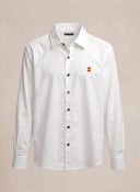 Camisa Sarga Blanca España Hombre