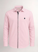 Camisa Rosa Palo Cinta Lunares Hombre