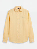 Camisa Amarilla Lino Hombre
