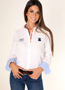 Camisa Regata España Blanca Mujer