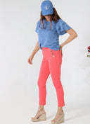 Gray Elastic Jeans Woman Spain 