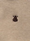 Chaqueta Beige Cuello Pelo Desmontable Mujer