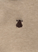 Chaqueta Beige Cuello Pelo Desmontable Mujer