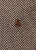 Capa Marrón Espiga Mujer