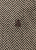 Capa Verde Kaki Espiga Mujer