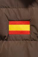 Parka España Marrón Chocolate con Capucha Hombre