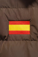 Parka España Marrón Chocolate con Capucha Hombre